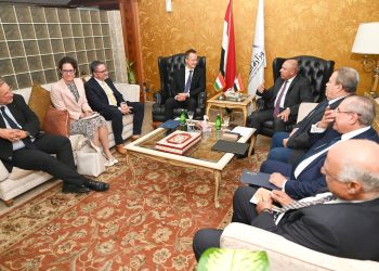 وزير الصناعة يبحث مع وزير الخارجية المجري سبل التعاون المشترك