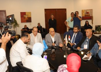 بالصور .. عادل الشريف يكشف تفاصيل الدورة ال 74 من معرض «كايرومازر & لابيچاما» .. بمشاركة 500 مشتري دولي