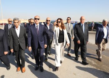 وزيرة التنمية المحلية ومحافظ القاهرة تفقد الإعمال النهائية لإنشاء الهيئة العامة لنظافة وتجميل وإنارة القاهرة