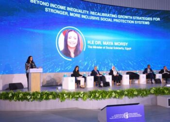 وزيرة التضامن :مبادرات الحكومة تركز على توسيع نطاق الوصول إلى الخدمات الأساسية مثل الرعاية الصحية والتعليم