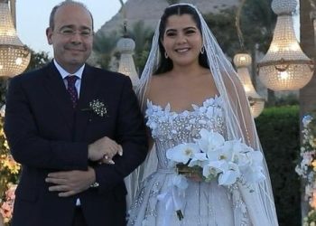 بالصور .. الإعلامي عبد اللطيف المناوي يحتفل بزفاف كريمته بمشاركة نجوم المجتمع