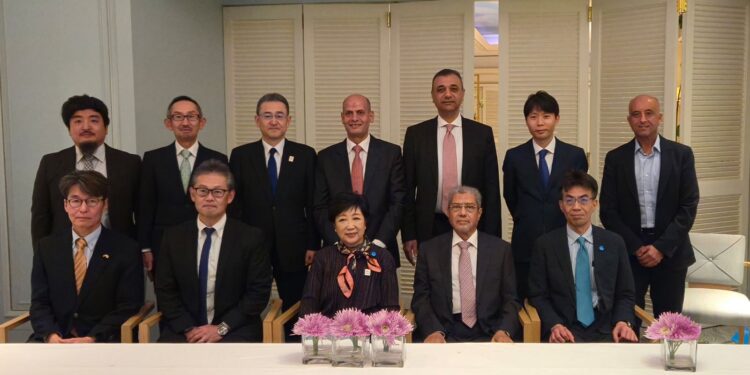 مجلس الأعمال المصري الياباني يبحث مع محافظ طوكيو دعم التعاون الإقتصاي بين مصر واليابان