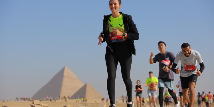 ذا تراي فاكتوري تنظم الدورة السادسة من نصف ماراثون الأهرامات برعاية مراكز