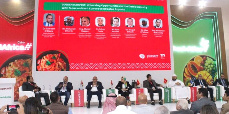 معرض فوود افريكا .. جلسة نقاشية تحت عنوان " صناعة التمور .. والفرص المستقبلية لصادرات التمور الطازجة والمصنعة "