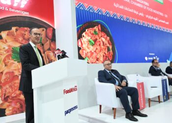 غرفة الصناعات الغذائية تشارك في افتتاح معرض فوود افريكا وباك بروسيس2024