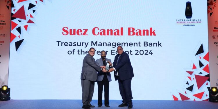 بنك قناة السويس يحصد جائزة “إدارة الخزانة لعام 2024 – مصر” من مجلة الأعمال الدولية IBM