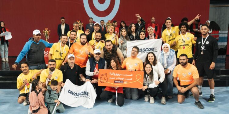 طلبات مصر تشارك في أول بطولة رياضية تحت اسم Unity Cup لدعم ذوي الهمم من مختلف الشركات