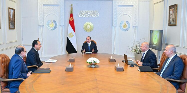 الرئيس السيسى يوجه بتسريع جهود مشروعات الربط مع الأشقاء الأفارقة لزيادة التبادل التجاري