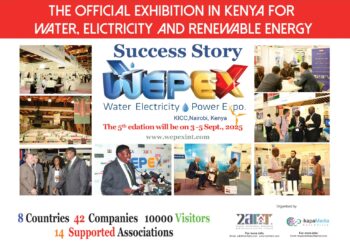 12 دولة تشارك في معرض WEPEX الدولي للكهرباء والمياه والطاقة المتجددة في كينيا