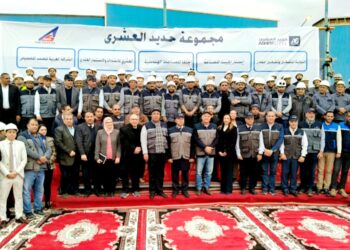 كامل الوزير يتفقد مصنع الشركة العربية للصلب المخصوص التابع لحديد العشري