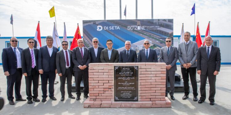 وضع حجر الأساس لمشروع “دي سيتا” الصينية للإكسسوارات والملابس الجاهزة بالقنطرة غرب باستثمارات 40 مليون دولار