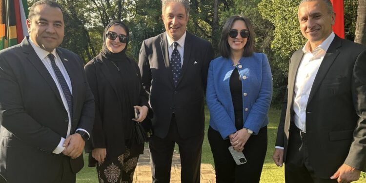 تصديري الغذائية يشارك في حفل استقبال رسمي ببريتوريا لتعزيز الشراكة مع جنوب أفريقيا