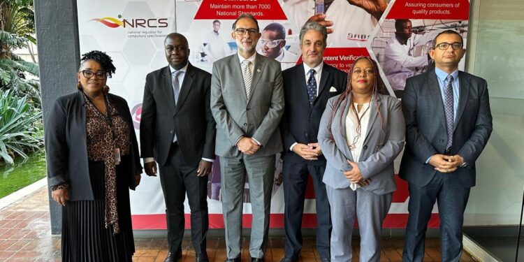 سلامة الغذاء تبحث مع اللجنة الوطنية للمستهلك بجنوب إفريقيا تعزيز التعاون المشترك