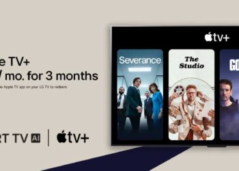 إل جي تُطلق عرضًا لفترة محدودة على Apple TV+ لمستخدمي شاشاتها الذكية