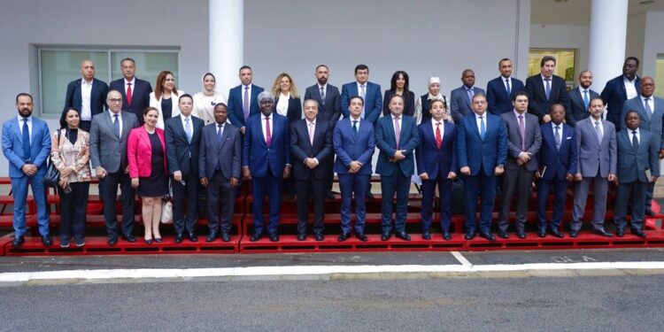 وفد اتحاد الصناعات يبحث مع رئيس وزراء كوت ديفوار التعاون في قطاعات الطب والهندسة والإنشاءات والاستثمار الزراعي والصناعات الطبية