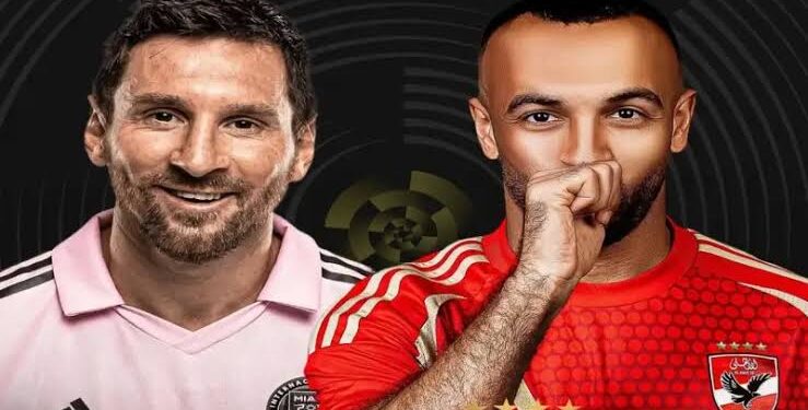 الأهلي يواجه إنتر ميامي بقيادة ميسي – موعد المباراة والقنوات الناقلة