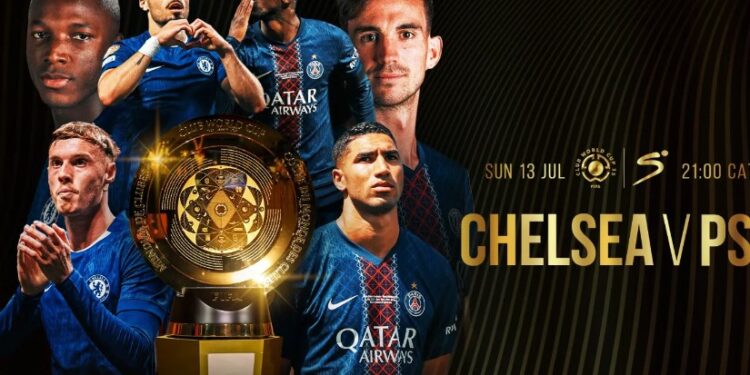 رسميًا: تشيلسي يُتوج بطلًا لكأس العالم للأندية بعد الفوز على باريس سان جيرمان بثلاثية نظيفة