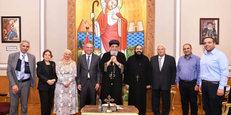 رئيس البنك الزراعي يبحث مع  قداسة البابا تواضروس الثاني تعزيز التعاون والتوسع في تمويل مشروعات الأديرة