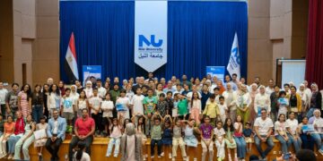 جامعة النيل تحتفل بتخريج الدفعة الثالثة من معسكرها الصيفي للشباب