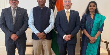 الرئيس التنفيذي لشركة أوراسكوم للمناطق الصناعية يلتقي بالسفير الهندي لمناقشة فرص الاستثمار