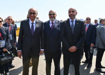 دي بي ورلد – مصر تستقبل رئيس سنغافورة والوفد المرافق بميناء السخنة