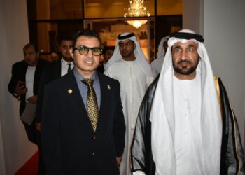 طارق الجيوشي يشارك في احتفالية العيد الوطني لدولة الإمارات