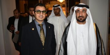 طارق الجيوشي يشارك في احتفالية العيد الوطني لدولة الإمارات