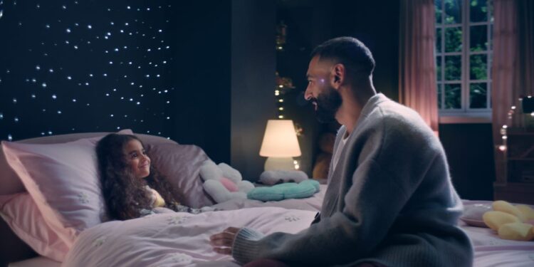 محمد صلاح وابنته كيان في إعلان برنامج “بيبسي ستارز” الجديد