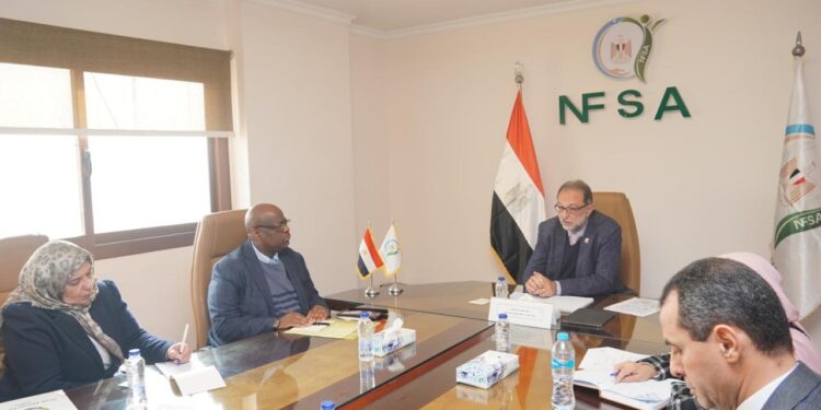 رئيس "سلامة الغذاء" يبحث مع سفارة جنوب أفريقيا تعزيز نفاذ الصادرات الغذائية المصرية