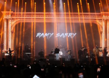 بالصور .. رامي صبري يتألق فى أولى حفلاته فى 2026 بأضخم فعاليات مهرجان الفسطاط