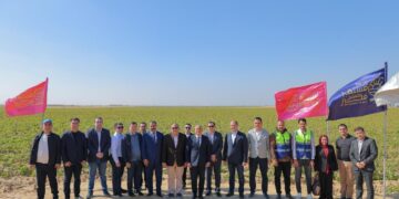 جهاز مستقبل مصر يستعرض تجربته في استصلاح الأراضي أمام وفد أوزبكي