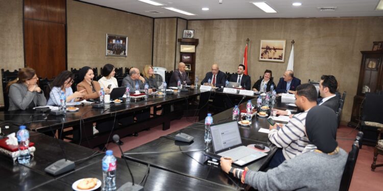 إجتماع مشترك لجان التنمية المستدامة-تكنولوجيا المعلومات-التطوير العقاري والمقاولاتجمعية رجال الأعمال المصريين تبحث تأثير الذكاء الاصطناعي على استدامة البيزنس وتطوير الأعمال خلال عام 2026