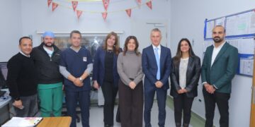 بنك الإسكندرية يدعم مستشفى الناس بجهاز تنفس صناعي للأطفال ويزور وحدة العناية المركزة